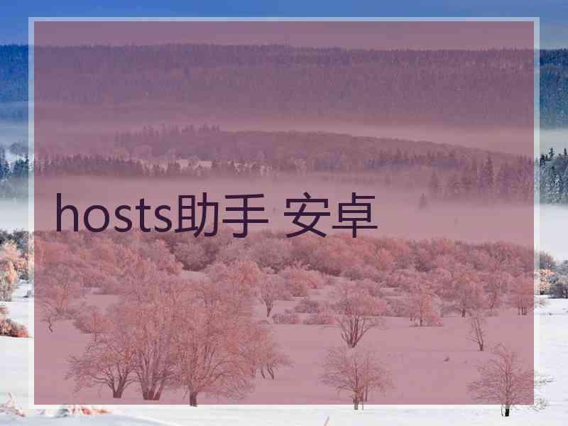 hosts助手 安卓