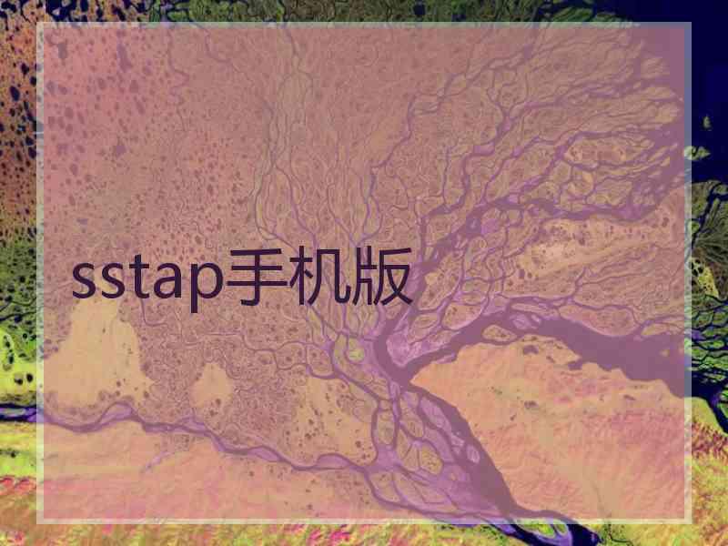 sstap手机版